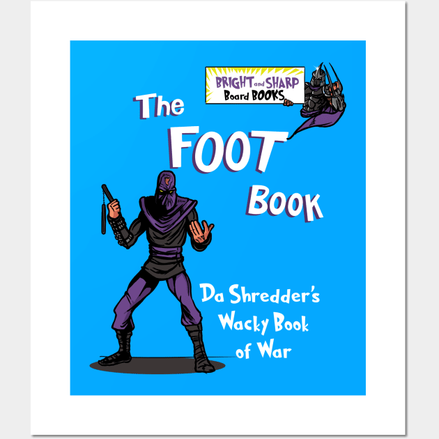 The Foot Libro (A collabotation with AndreusD) Wall Art by goliath72